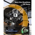 thumbnail image 3 of iLiving 36 Inches 16000 CFM Heavy Duty High Velocity Barrel Floor Drum Fan with DC Brushless Motor, 3 of 9