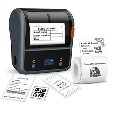 NIIMBOT B3S Label Maker with Tape, 3Inch Portable Bluetooth Thermal Label Printer, QR Code,Small Business, Compatible with iOS & Android