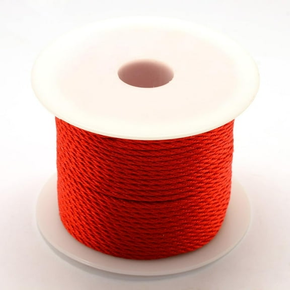 Nylon Thread Red 2mm about 54.68 yards(50m)/roll