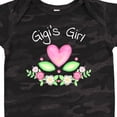 thumbnail image 4 of Inktastic Gigi's Girl Heart Flowers Girls Baby Bodysuit, 4 of 5
