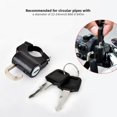 thumbnail image 2 of Metal Motorcycle Helmet Lock Universal Anti-Theft Fixed Lock Multi-Functional Electric Security Moto Accessories, 2 of 4
