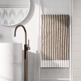 thumbnail image 2 of REGALWOVEN 100% Cotton Striped Hand Towels, Soft Absorbent Quick Drying Towel Sets for Home, Hotel, 14" x 32" Khaki 2, 2 of 7