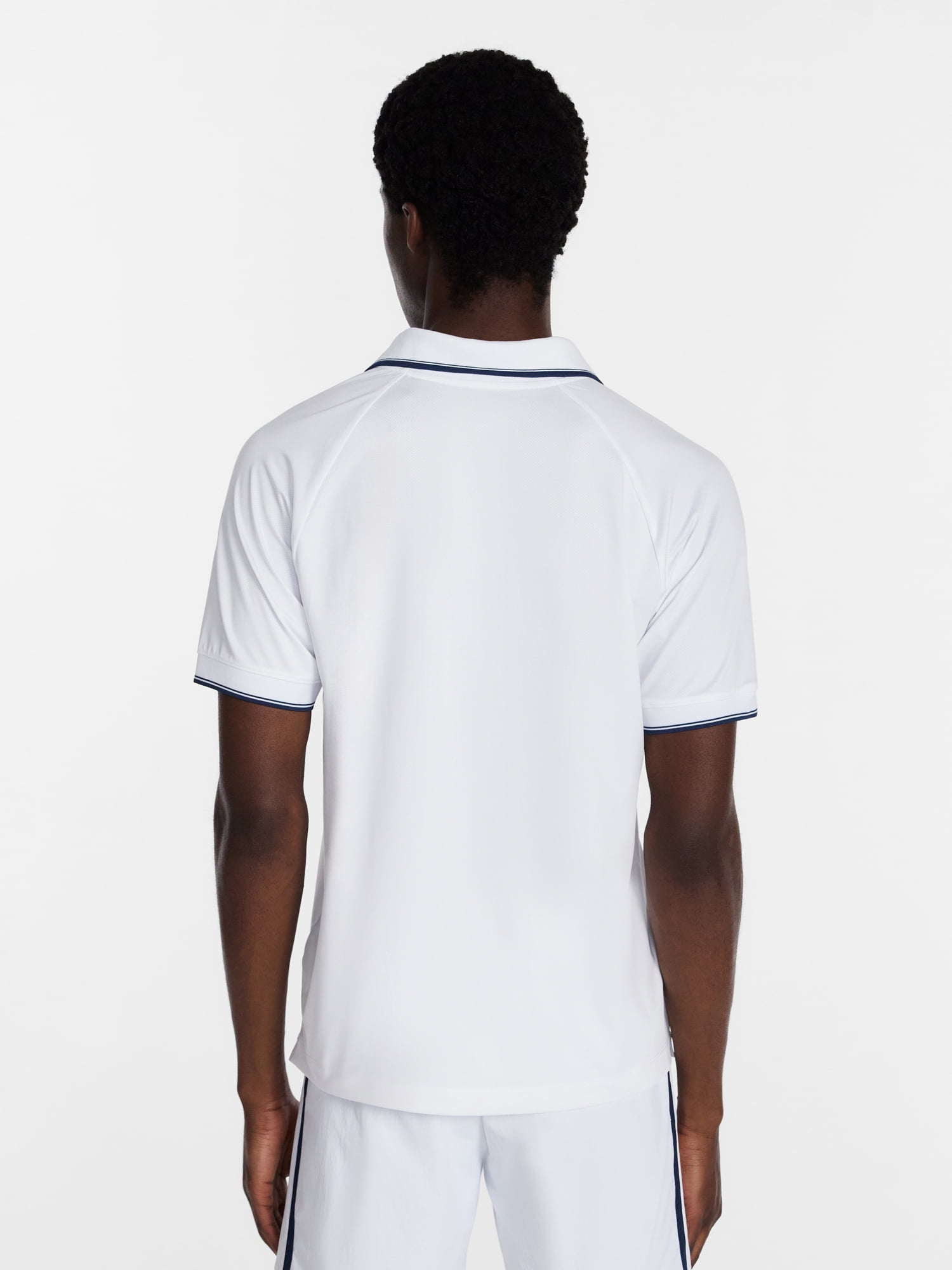 Athletic Works Men's and Big Men's Modern Tennis Polo Shirt, Sizes XS-3XL