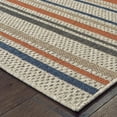 thumbnail image 2 of Avalon Home Lakeland Colored Stripes Indoor/Outdoor Area Rug, 2 of 10