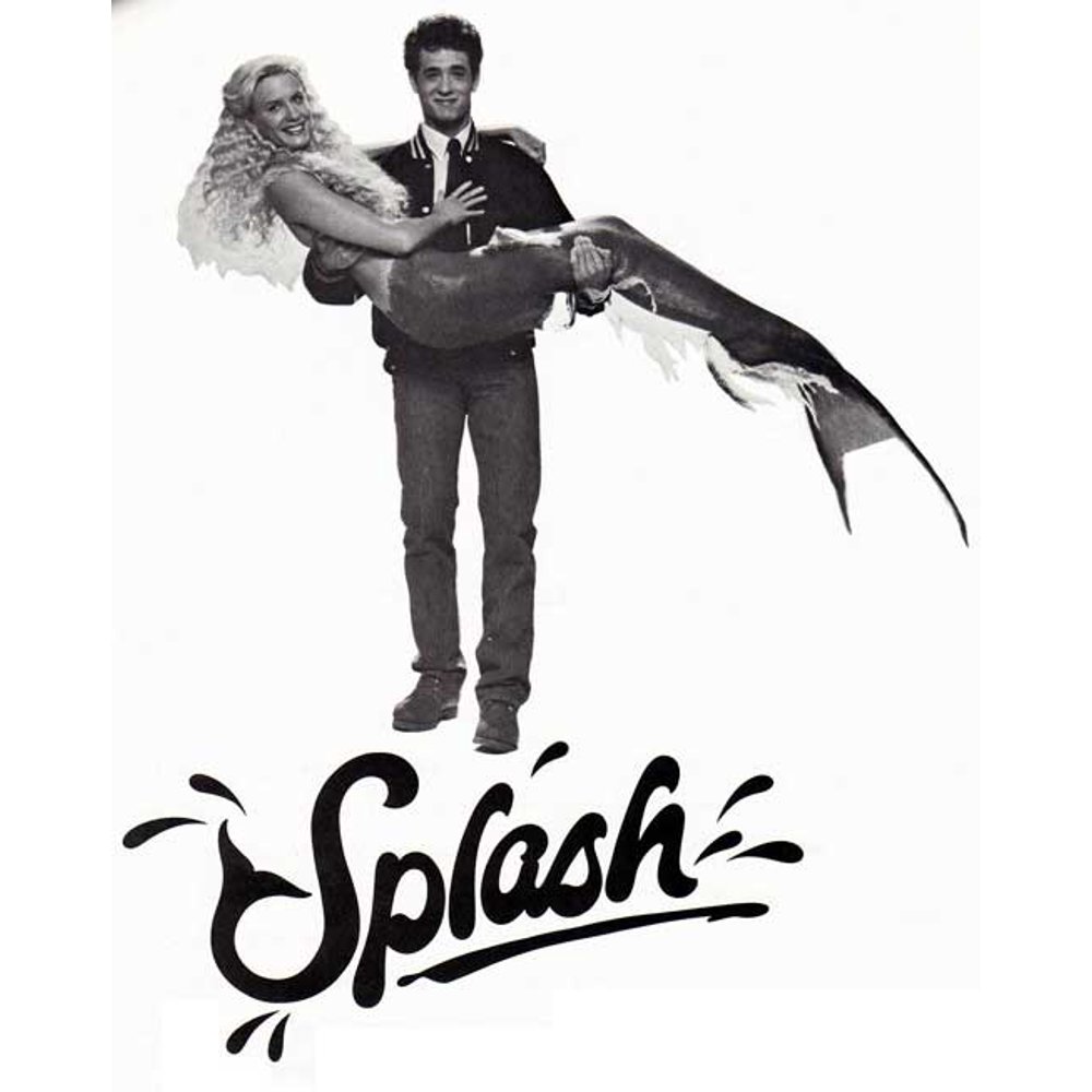 Splash movie POSTER (Style D) (11" x 17") (1984)
