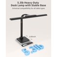 24W LED Desk Lamp, 112 High-Bright Eye-Caring Architect Light, 3000K ...