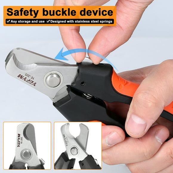 Cable Cutter,Cable Cut Cable Cutter Copper Wire Wire Pliers Wire Cutter Cable Cable Copper And Wire Portable Hand Tool Cable Handy Tool Wire Twirltide Dsfen