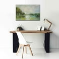 thumbnail image 5 of Epic Graffiti 'Lakeside Fog' by Silvia Vassileva, Canvas Wall Art, 40"x26", 5 of 8