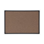 MASTERVISION Tech Cork Board, 36 x 24, Cork, Black Plastic Frame