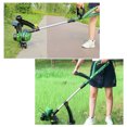 thumbnail image 4 of 220V Lawn Mower w/Wheel Stand Electric Adjustable Push Lawn Nylon Rope Cut Corded Mower, 4 of 8