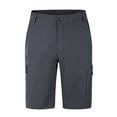 thumbnail image 2 of Pantalones Elásticos de Cintura de Hombre Color Sólido Casual Stretch Pantalones de Equitación, Quinto Diseño de Pantalones con Bolsillos para el Ejercicio, 2 of 9