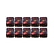 thumbnail image 5 of Paquete de 10 dados de seis caras, juguetes de barra opacos D6 de 16 mm para juegos de mesa de rol y matemáticas. Rojo, 5 of 6
