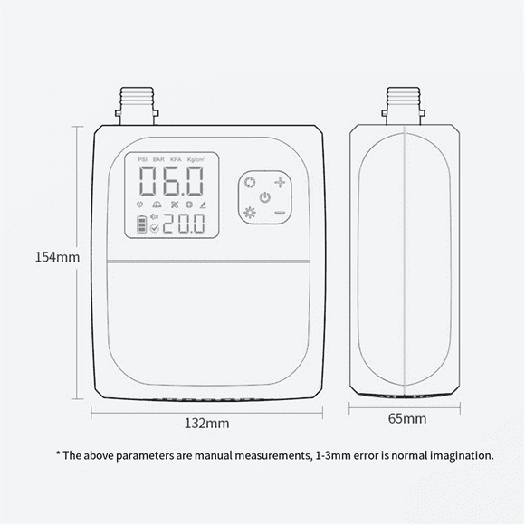 Electric Paddle Board Pump Rechargeable 25PSI SUP Portable Electric Pump for Surfing Paddle Board Airbed SUP Boat Kayak