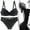 505_Black, variant on Bra And Panty Set Women'S Underwire Lace Bras Pu Sh Up Bra And Sexy Bikini Pan Ties Sets,Blue Women Nylon Underwear