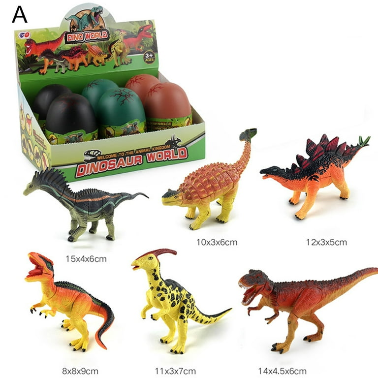 Jitterygit 12 Dino Eggs Stem Dinosaur Toy for Kids