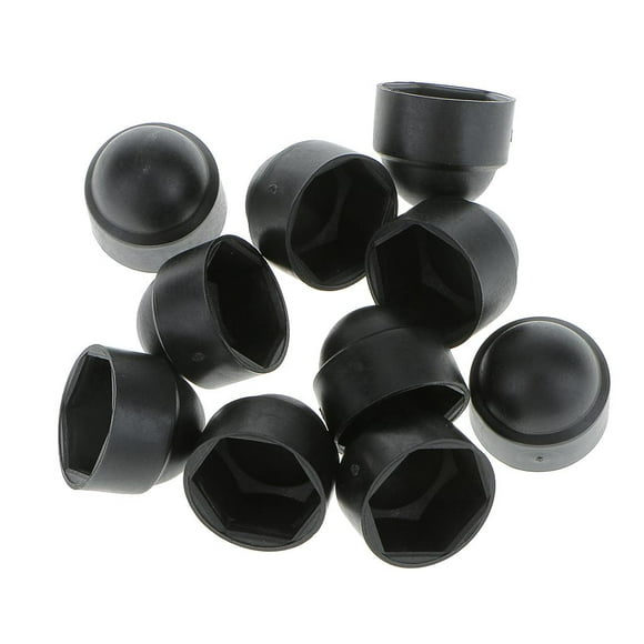 M8x14mm Dome Nut Protective Caps Nut Covers, 10 Pack