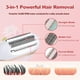 thumbnail image 3 of Afeitadora eléctrica para mujer, depilación facial, afeitadora eléctrica en seco y húmedo, recortadora de bikini para brazos, piernas, rostro y axilas (blanca), 3 of 5