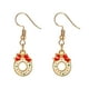thumbnail image 2 of Pendientes para mujer, regalos para mujer, pendientes navideños, pendientes de decoración navideña, pendientes de moda, estilo gancho para la oreja, ganchos para la oreja, 2 of 2