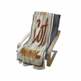 thumbnail image 4 of Retro Soft Flannel Fleece Blanket, Tin Rusty Faded Fresh Brewed Coffee Print from Old Days Fifties Style Art Work, Cozy Plush for Indoor and Outdoor Use, 70" x 90", Cream Red Orange, by Ambesonne, 4 of 6