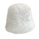 thumbnail image 1 of Sombrero de pescador de moda, térmico, informal, suave, para otoño, para acampar, senderismo, para mujer. Blanco, 1 of 9