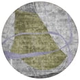 thumbnail image 2 of Addison Rugs Chantille Indoor/Outdoor Transitional Modern Olive Washable Round Rug, 8' x 8', 2 of 6