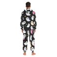 thumbnail image 4 of FORMRS Onesies Pajama for Adults Unisex Hoodie Winter Jumpsuit One Piece Sleepwear, Sizes S-2XL, White Halloween Ghost, 4 of 7