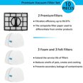 thumbnail image 5 of Replacement for Shark Navigator ZU560, ZU561, ZD201, ZU562, ZU572, UV650，ZU560C Filter，Zero-M Lift-Away Speed Upright Vacuum Part XFFK560, XHEPA560，4 Foams and 4 Felt Filters and 2 Filter, 5 of 8