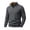 Gray, variant on Long Sleeve Shirts for Men, Men's Fleece Lined Sweatshirt, Stretch Waffle Knit Quarter Pullover, Warm Thermal Mock Neck, Half Zip, Business Casual Fashion, for Golf Daily Wear