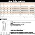 thumbnail image 3 of Clothing 2025 Women's Casual Pants Women's Flare Yoga Pants High Waisted Flared Leggings Workout Bell Bottoms Leggings Tummy Women Blendingpants, 3 of 5