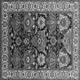 thumbnail image 1 of Ahgly Company Indoor Square Oriental Gray Industrial Area Rugs, 7' Square, 1 of 4