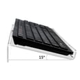 thumbnail image 3 of Soporte acrílico para teclado, protección a prueba de polvo, soporte organizador rectangular, herramienta de almacenamiento de plástico, decoración sencilla para el hogar, autoensamblaje Inevent HA011841-00, 3 of 7