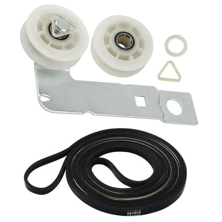 661570 & 279640 & W10837240 Dryer Idler Pulley Belt Kit for Whirlpool ReplacementTAPDRA Spare Part