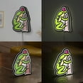 thumbnail image 2 of Red Eyed Frog 3D Novelty Light Box for Amphibian Fans, Terrarium Decor, Ideal for Frog Lover (Width 12 inch, 30cm), 2 of 9