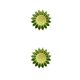thumbnail image 3 of Qarigey Broches para mujer Pin de girasol con diamantes de imitación Broche estético Hojas verdes Estilo heronsbill Regalos para mujer Verde Verde 2piezas, 3 of 6