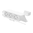 thumbnail image 2 of FESTFENDS 2Pcs Microwave Door Handle Replacement Oven Accessory White Material Reliable Fit, 2 of 8