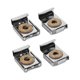 thumbnail image 1 of 27.2x400mm Red 4 Pieces Mirror Spring Clips Mirror Hanger Clips, For Mirror Fixing Hangers Can Support,, 1 of 5