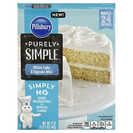 UPC 051500928714 product image for PILLSBURY 17 OUNCE PURELY SIMPLE WHITE CAKE | upcitemdb.com