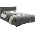 thumbnail image 2 of Camden Isle Home Modern Abbey Gray Twin Platform Bed, 2 of 4