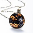 thumbnail image 6 of Halloween Black Cat Necklace Personalized Custom Photo Round Pendant Adjustable Stainless Steel Necklaces with Gift Box for Men Women Mothers Valentine's Jewelry Gift, 6 of 6