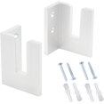 thumbnail image 1 of (White, 12 x 12 x 4 cm) Garage Ski Rack - 2 Acrylic Ski Display Racks - A Must-Have for Sports Enthusiasts, Indoor Ski Storage, Suitable for Bedroom, Home, Shop, Office, the garage., 1 of 5