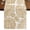 Beige, variant on Navy Indigo Monstera Burlap Cotton Table Runner 13x70 Inches Long, Palm Tree Leaf Boho Botanical Tropical Farmhouse Table Runners, Outdoor Dining Tablecloths Decor for Baby Shower/Party/Wedding