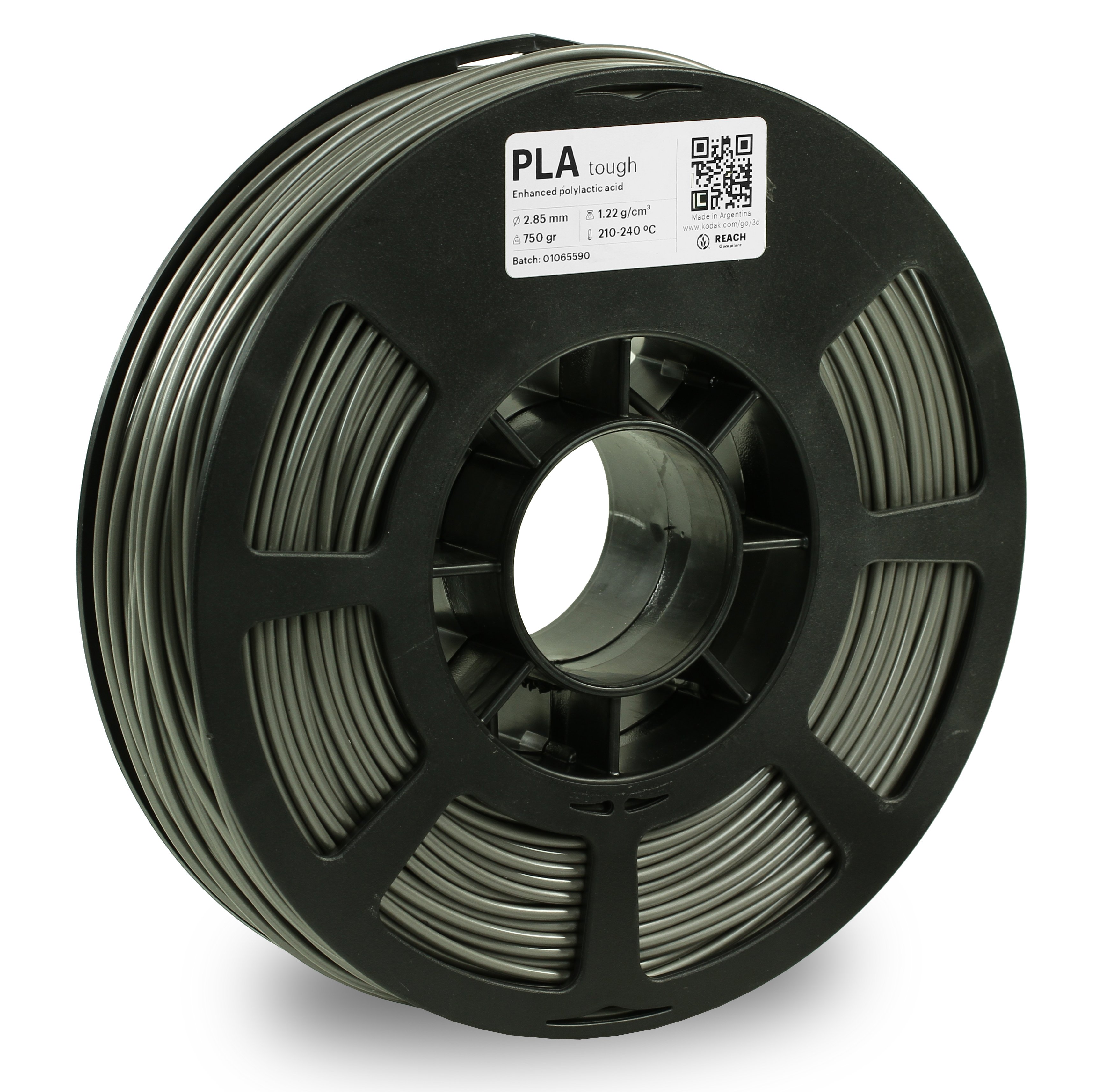 Kodak 3D Printing PLA Tough Filament 2.85mm (Grey)
