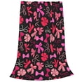 thumbnail image 2 of Fuzoiu Various pink and red Bow knots Print Ultra-Soft Micro Fleece Blanket,All Seasons Flannel Throw, Lightweight Blanket for Bed, Sofa, Couch, Movie Night, Camping, and Travel-80"x60", 2 of 7