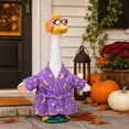 thumbnail image 5 of Sruoe Porch Goose Outfits, 23" Porch Goose Clothes for Lawn Yard and Patio Decoration, Lawn Goose Clothing for Cement Goose Lawn Goose Outfit, Garden Goose Costume, 5 of 7