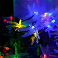 thumbnail image 2 of Morttic Dragonfly Solar String Lights Outdoor 21 Feet 30 Led Waterproof Solar Powered Fairy Lights,8 Modes Decorative Lights for Patio Garden Yard Fence Wedding Christmas Party, Multicolor, 2 of 5