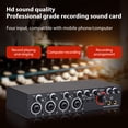 thumbnail image 3 of Tignapoo Interface Audio USB 4 Canaux avec Échantillonnage 24 Bits/192kHz, 4-en/4-Sortie pour Diffusion en Direct, Karaoké et Enregistrement Professionnel, MD44, 3 of 6