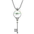 thumbnail image 1 of Pendentif Direction de Navigation Outil Boussole Collier Vintage Clé en Argent Bijou, 1 of 3