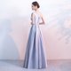 thumbnail image 5 of Vestido de noche para mujer, largo, de verano, elegante, para banquetes, para anfitriona, ajustado, adelgazante, estilo princesa, 5 of 5