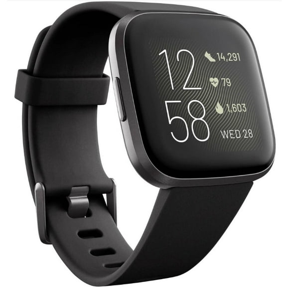 Reloj inteligente Fitbit Versa 2 con Amazon Alexa - Negro
