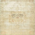thumbnail image 1 of Ahgly Company Indoor Square Traditional Golden Blonde Gold Persian Area Rugs, 7' Square, 1 of 6